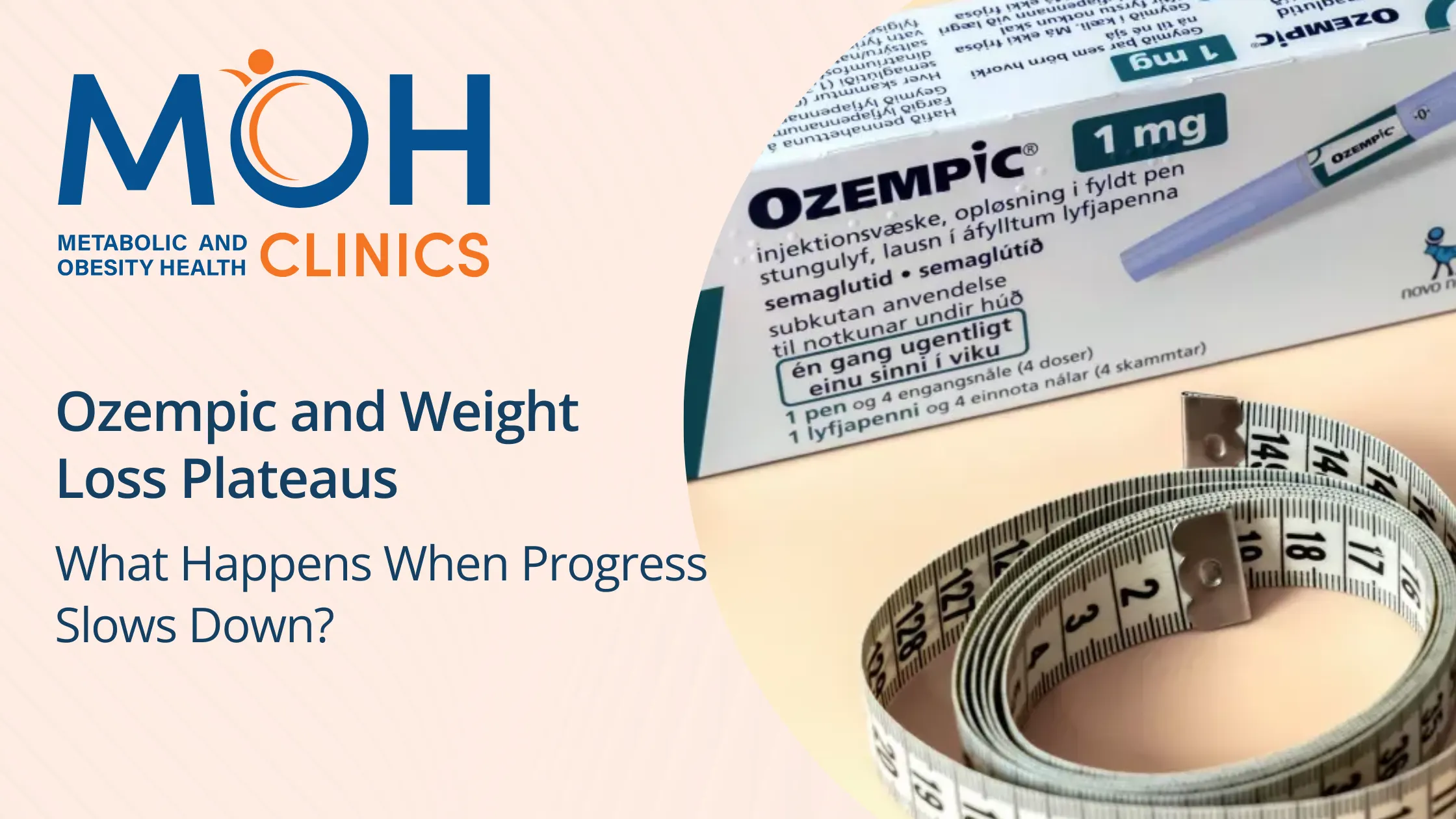 Ozempic and Weight Loss Plateaus: What Happens When Progress Slows Down?